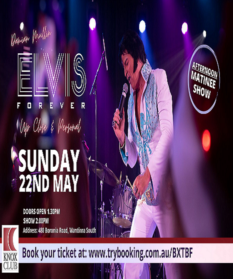 Copy of Knox Club Sunday Matinee 22nd May 2022 Facebook event cover