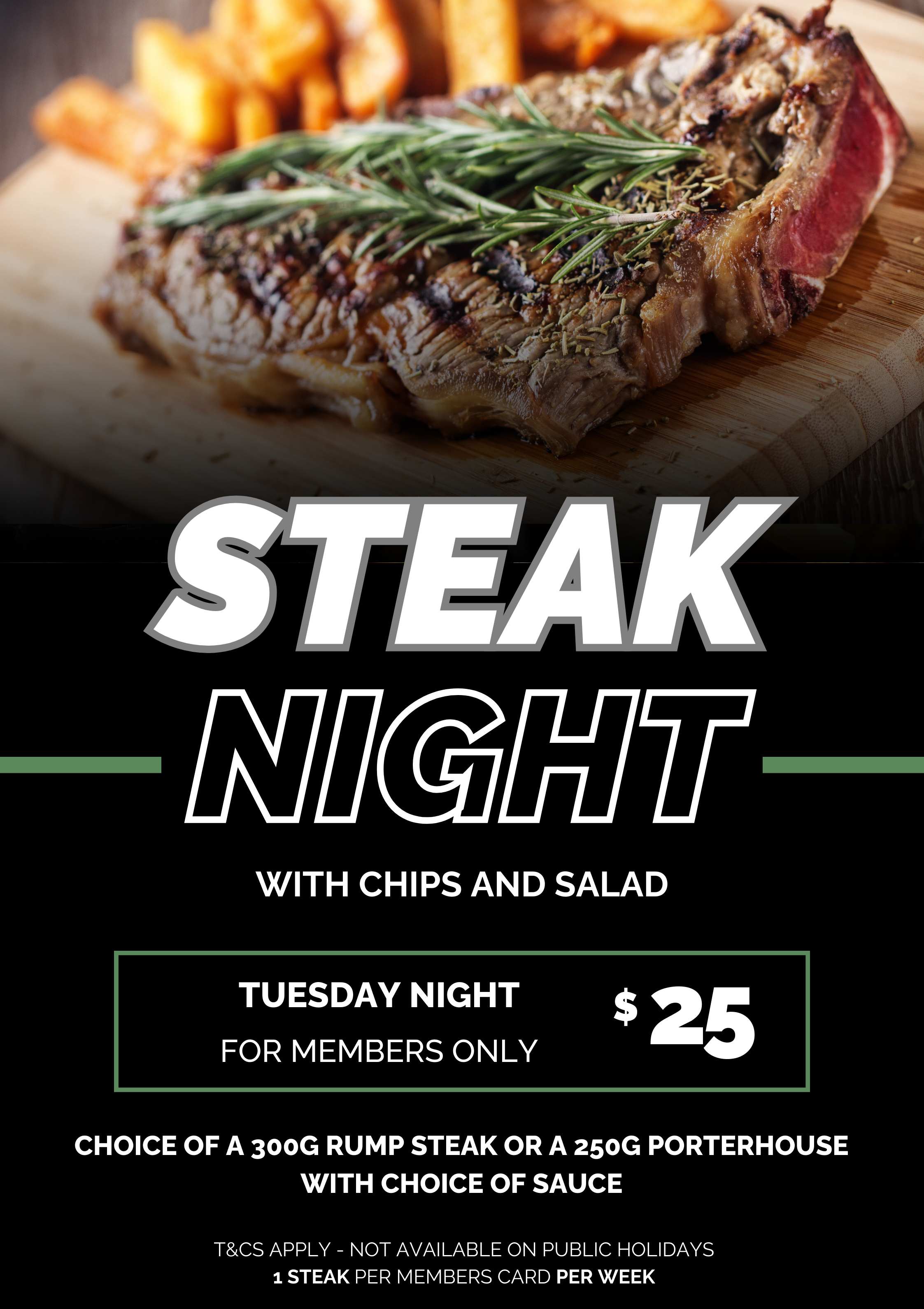 A1 – Steak Night